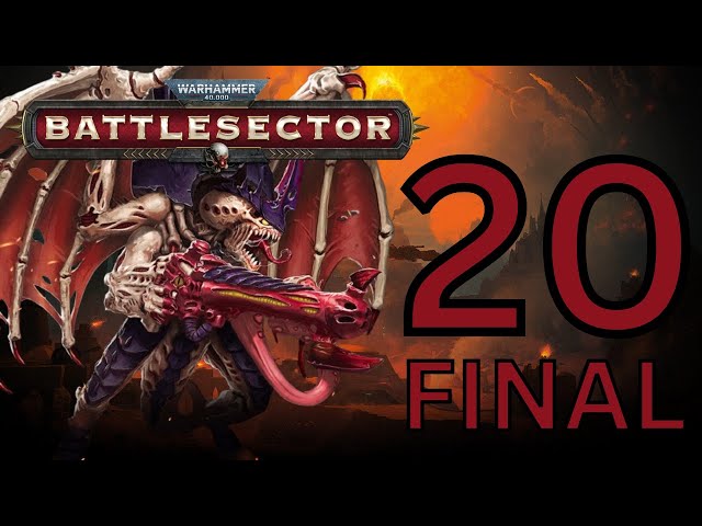 40K Battlesector - Age of Crimson Dawn Campaign - Company Captain MAX Difficulty - Part 20 Final