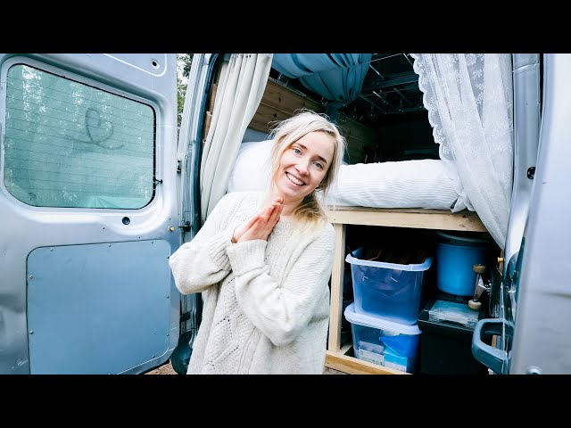 Ready to Go - Tour My Self Built Minimum Budget Van