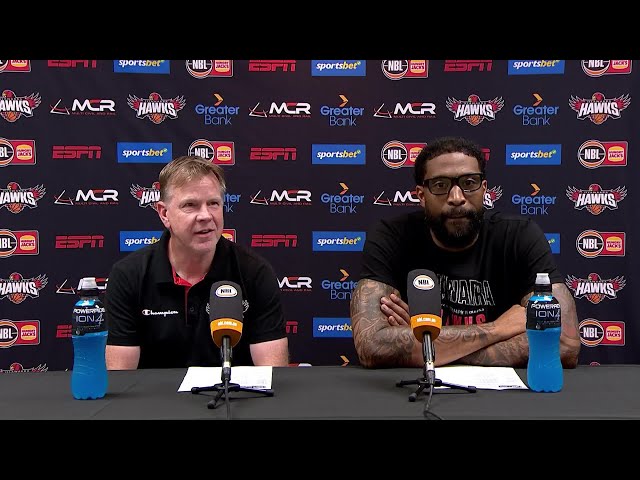 Justin Tatum and Matt Flinn press conference vs New Zealand Breakers - Round 20, NBL25