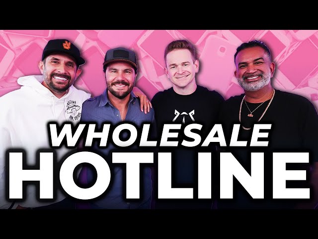 #259 Wholesale Hotline | LIVE Real Estate Investing Q&A