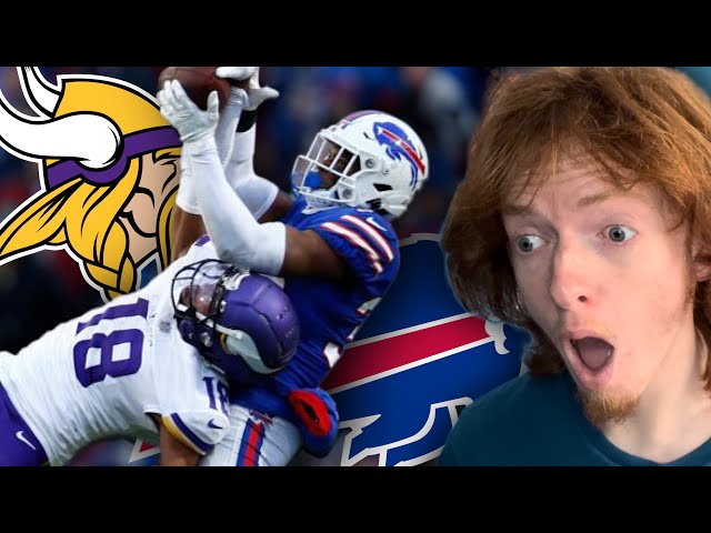 BILLS VS VIKINGS GAME OF THE YEAR!! GAME REACTION