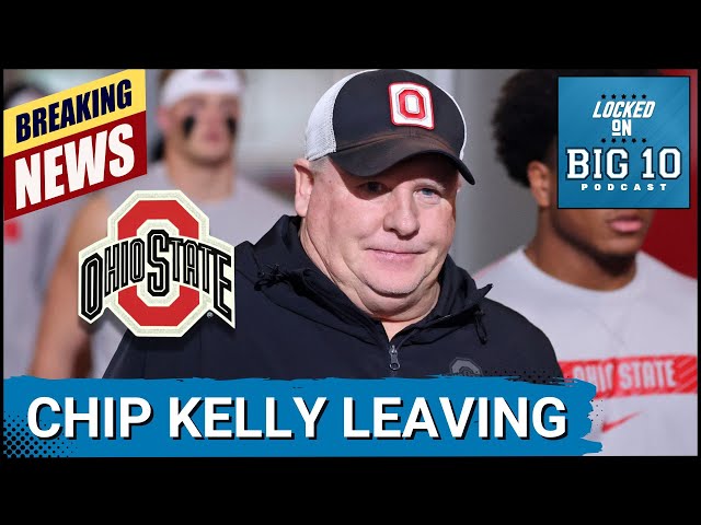 BREAKING: OHIO STATE Offensive Coordinator Chip Kelly LEAVING Ryan Day and the Buckeyes!