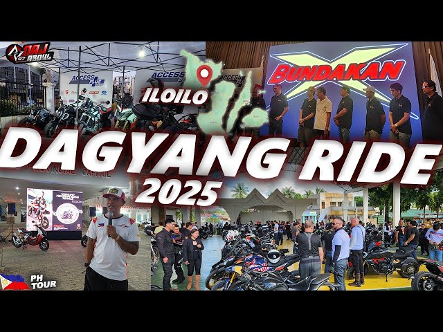 300 RIDERS IN ILOILO|| DAGYANG 2025 RIDE