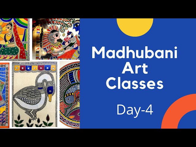 Madhubani Art class 4 for BEGINNERS