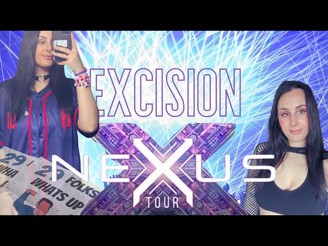 Seeing the EXCISION nexus tour for my birthday!! (dubstep vlog)