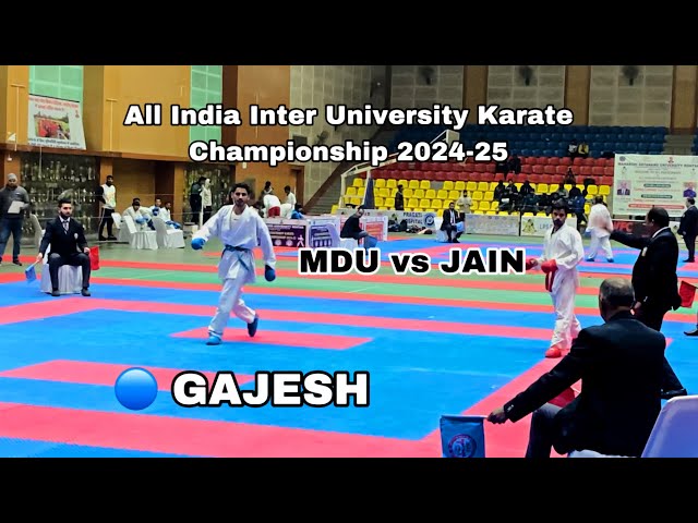 Gajesh Jangra | MDU vs JAIN | All India Inter University Karate Championship 2024-25 #karate