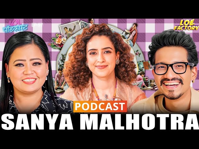 Unfiltered with Sanya Malhotra @bhartitv