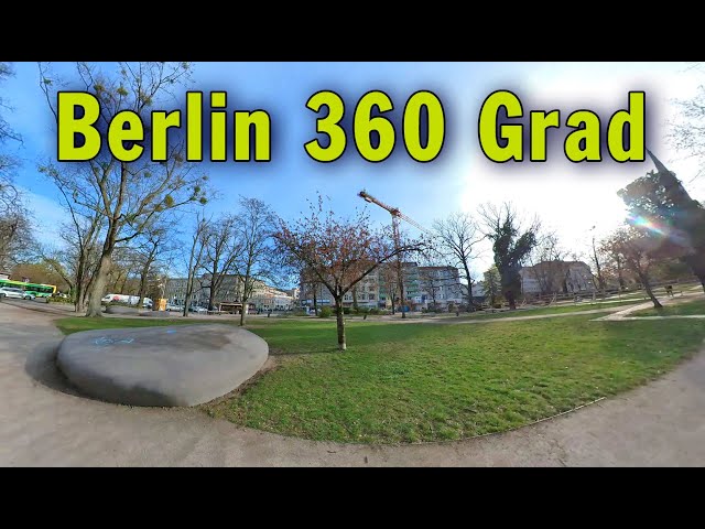 Berlin 360 Grad: Vom Bundesratufer über die Krefelder Strasse zum  Kleinen Tiergarten