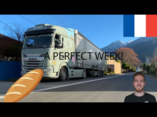 Belgian trucker goes to the south of France!