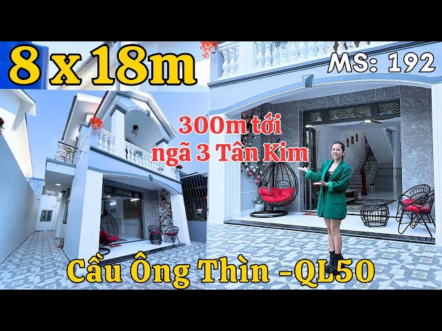 ✅ NGỠ NGÀNG 8x18m ĐẸP còn gần Quốc Lộ 50m 👉Thuý Kiều bán nhà gần Bình Chánh giá rẻ - nhiều tiện ích