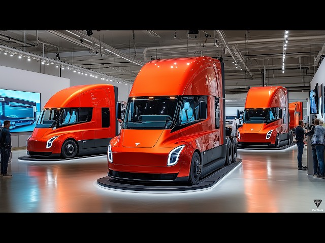 Elon Musk Confirms Tesla Semi 2025 Has BIG Change In Production! Huge Profits Shock All Industry!