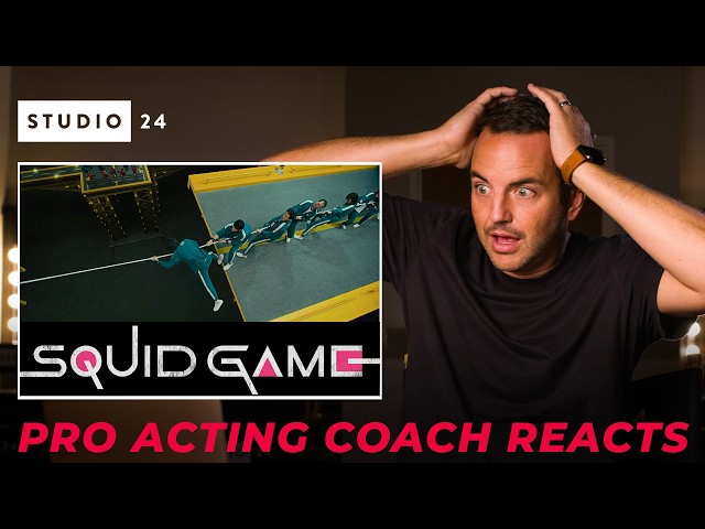 Pro Acting Coach Reacts to Netflix's Squid Game | Tug-of-War Strategy