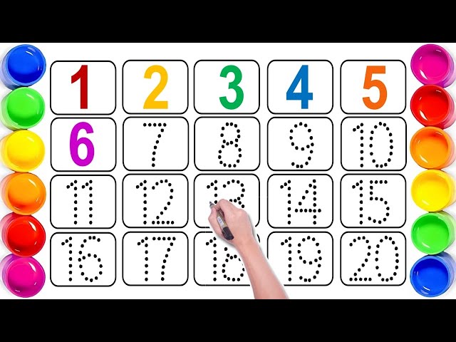 Number Song | 12345 Numbers | one two three | 1 se 100 tak ginti | Learn to Count | Nursery Rhymes