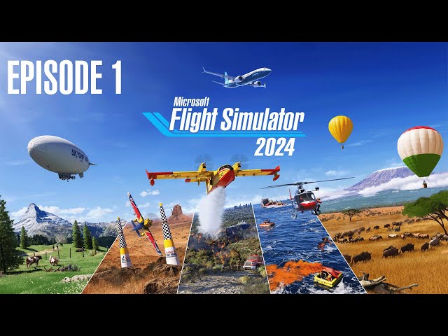 Microsoft Flight Simulator 2024 | Part 1 | Training for PPL and Failing [UNCUT] RTX 4090 4K Ultra