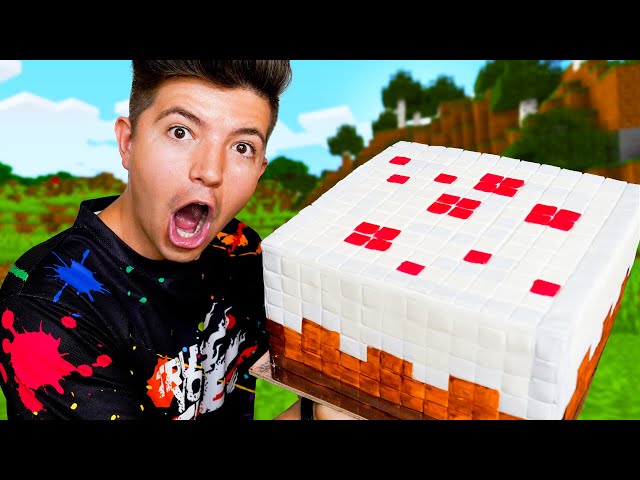 I Ate EVERY Food from Minecraft in Real Life