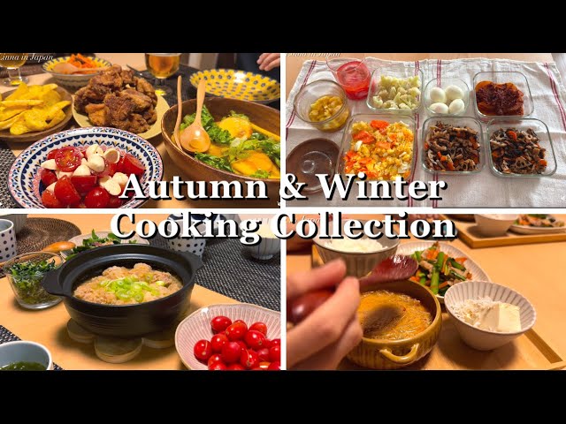 Home Cooking for autumn and early winter | cooking asmr, japanese cooking