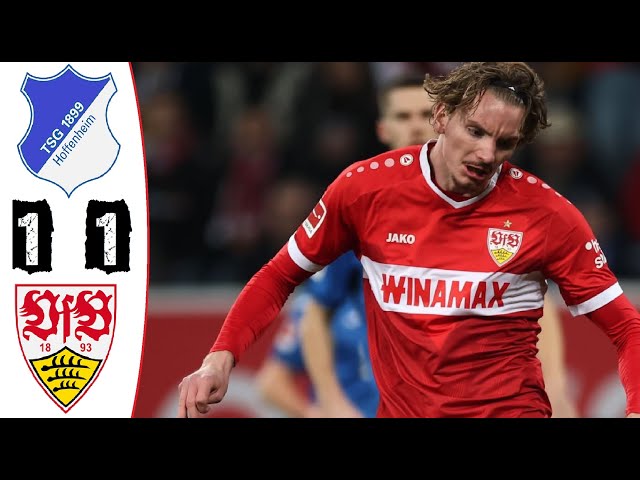 TSG Hoffenheim - VfB Stuttgart 1-1 Hightlights | Bundesliga - 2024/2025