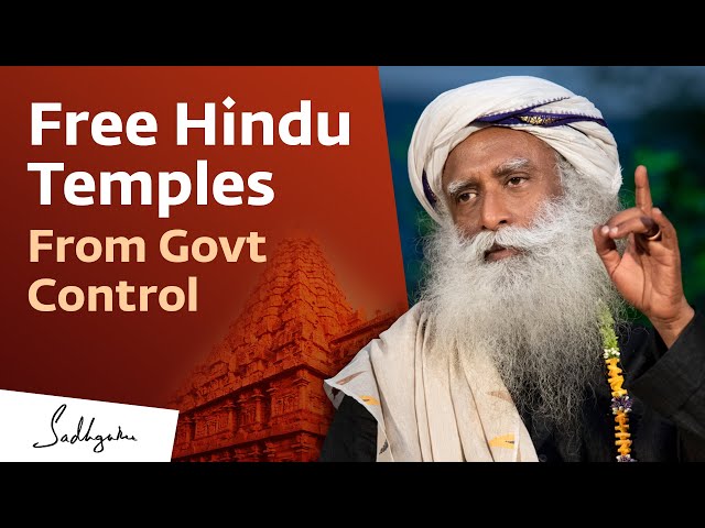 Free Hindu Temples From Govt Control