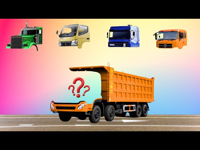 MENEBAK GAMBAR DENGAN BENAR!🚒 TRUK DEREK CORRECTLY GUESS THE CRANE TRUCK HEAD