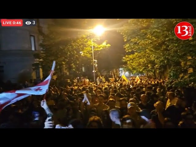 The NEW REVOLUTION IN GEORGIA? Tblisi TONIGHT - Live