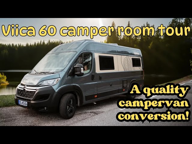 Viica 60 QUALITY CAMPERVAN conversion - new for 2025.  Room tour.