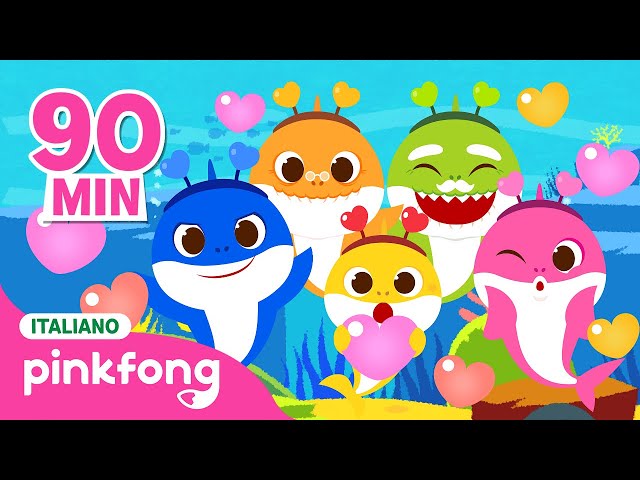 [TV] San Valentino con la famiglia! ❤️ | +Compilazione | Pinkfong, Bimbo Squalo! Canzoni per Bambini