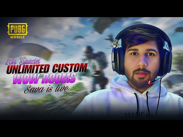 25k SPECIAL STREAM WITH FACECAMP CUSTOM ROOMS😱#pubgmobile #customroom #pubg #live #ucgiveaway