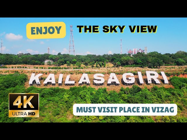 KAILASAGIRI Hill 🏔️Drone Tour | Sky/Aerial View | Most Beautiful place in Vizag/Visakhapatnam