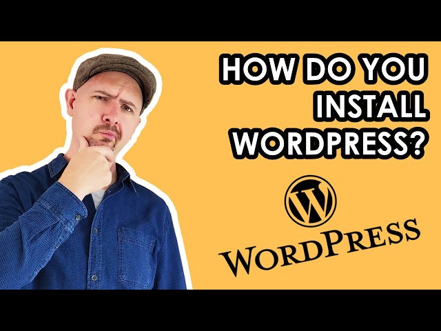 How to install WordPress (manual method)