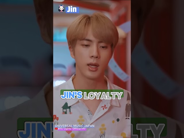 50522 Jin's Heart is 100% with You! 🚀💖 #Kpop #BTS #Jin #Happy