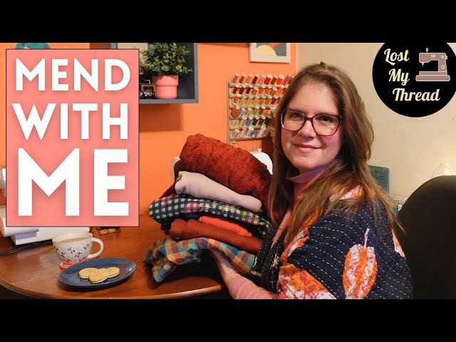 Cozy Mending Video - Repairing My Me-Mades