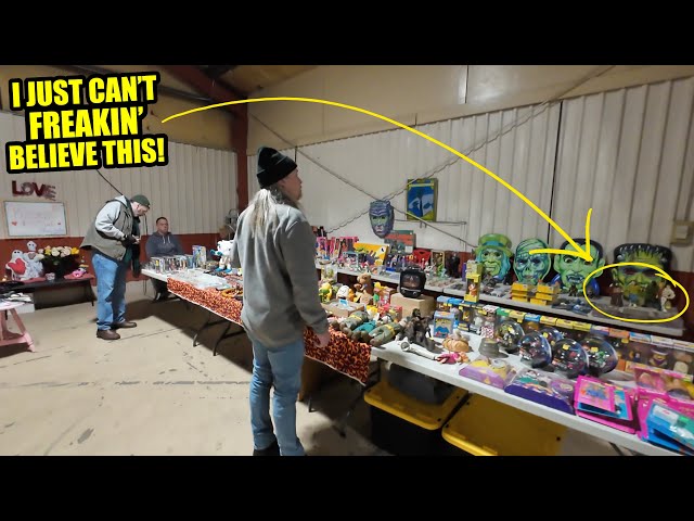 THIS CRAZY FREAKIN’ FLEA MARKET JUST GOT CRAZIER!