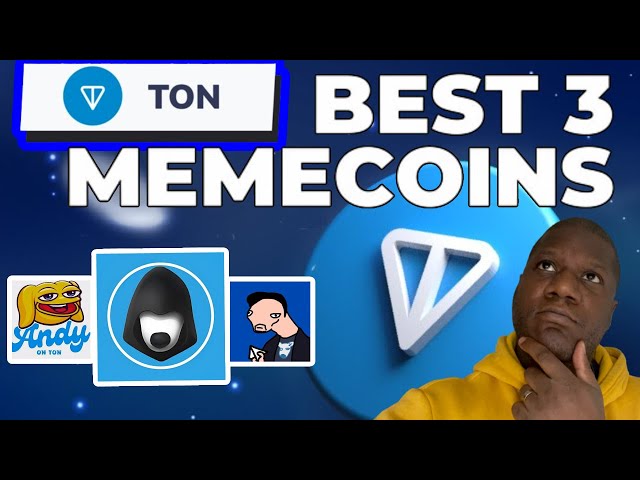 Top 3 Memecoins On *TON* 2024 | Turn 1K Into 100K #redo #andy