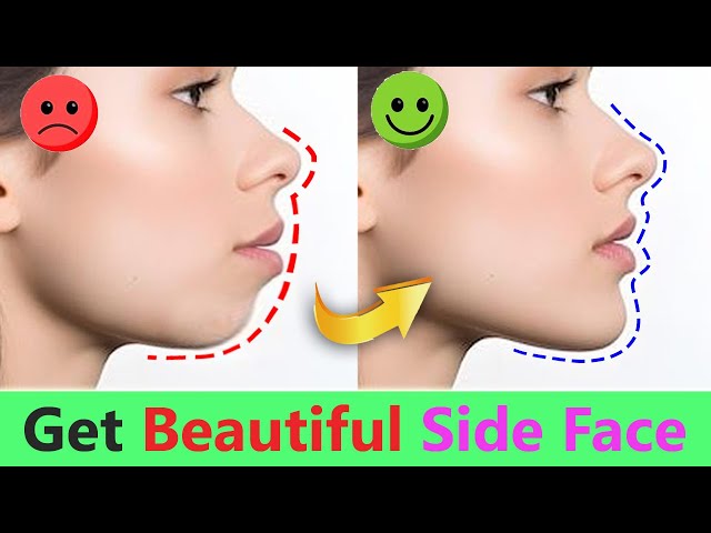 Get Beautiful Side Face with 4 Most Effective Facial Exercises | Short Time