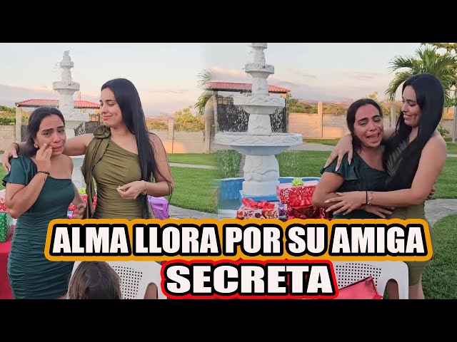 Alma se conmovió por regresar en regalo, lo mucho que su amiga secreta a echo por Ella en su vida.