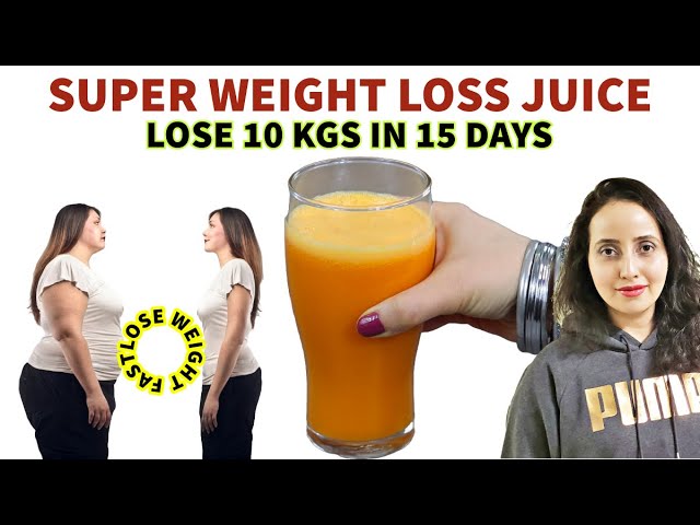 Weight Loss Juice Diet To Lose 10Kg In 15 Days | Juice Diet