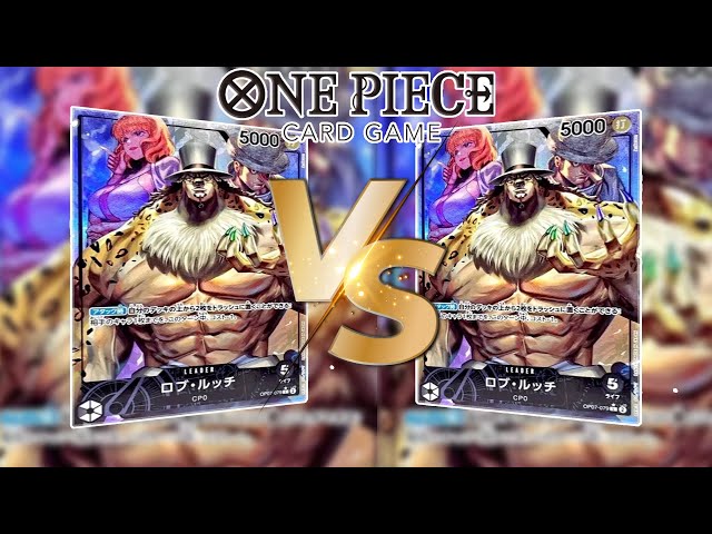 [OP07] Rob Lucci vs Rob Lucci - Round 3 - One Piece TCG - Tap&Go League