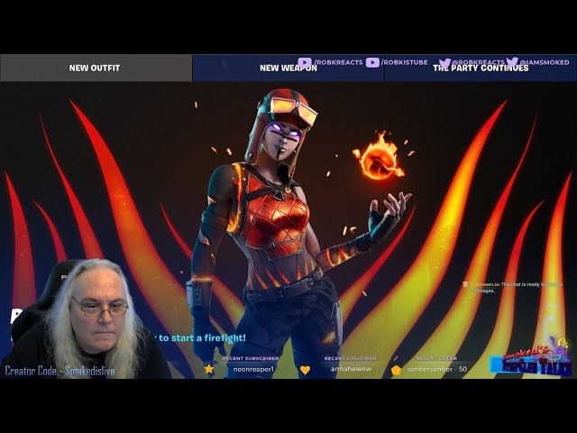 Robk Reacts Live Stream Fortnite Action and Talking Music Twitch Streams