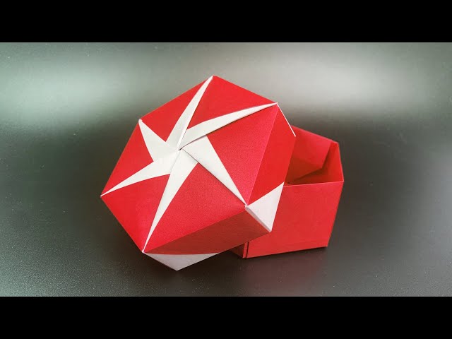 How to make an origami gift box (Tomoko Fuse)