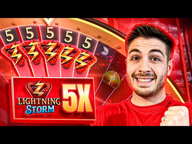 I HIT 5X TOP SLOT ON LIGHTNING STORM!!!