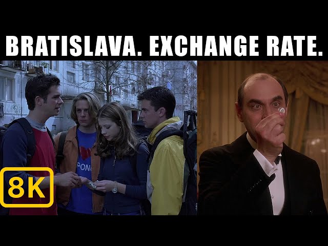 EuroTrip (2004). Bratislava. Exchange Rate. (8k)