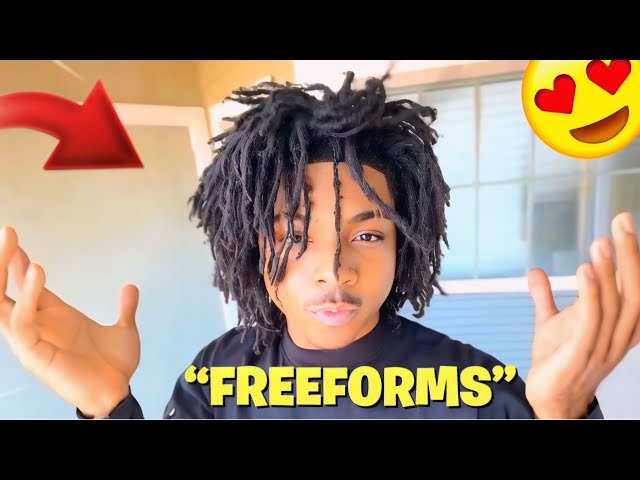 The ULTIMATE Freeform Dread Tutorial And Hair Journey..