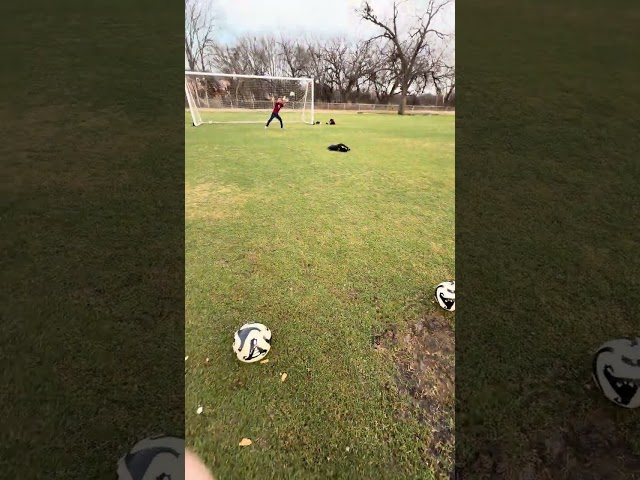 Did This Goalkeeper Just Make the SAVE OF THE YEAR?! 🤯🧤⚽ #goalkeeper #football #soccer #shorts