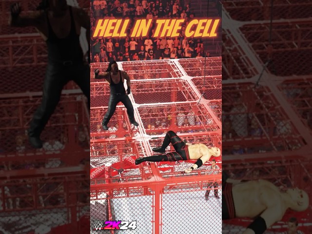 The Undertaker vs Kane - HELL IN THE CELL WWE2k24