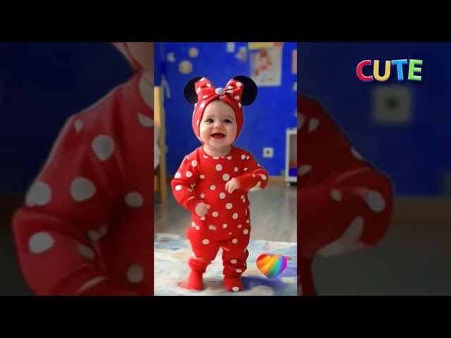 Cute babies 2025 |funny baby videos |kids video |Aizal and MoMo |Baby Aizal dance