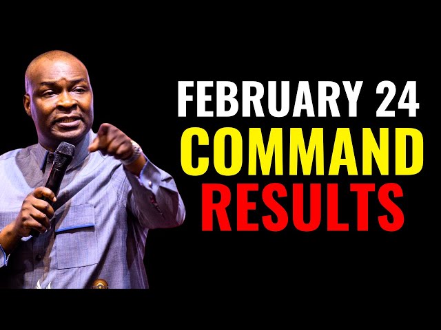 Powerful Prayers To Command Results Apostle Joshua Selman