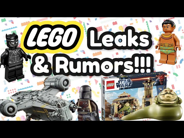 LEGO Leaks & Rumors - UCS Razor Crest Pic! LEGO Star Wars 2023 & LEGO Black Panther Wakanda Forever