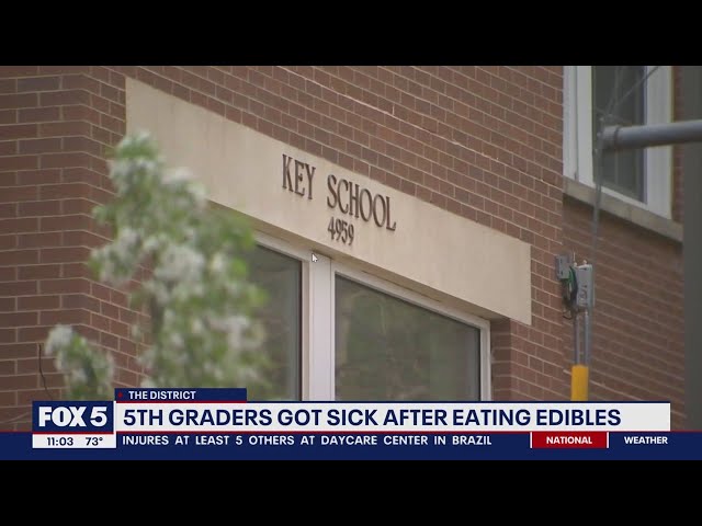 Key Elementary School fifth graders got sick after eating edibles | FOX 5 DC