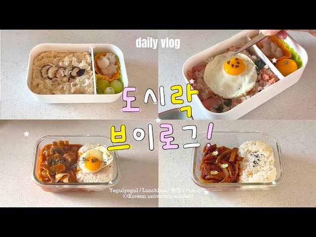 🚌 The reason why I pack a lunch box every morning 🧃  Korean lunch box Vlog