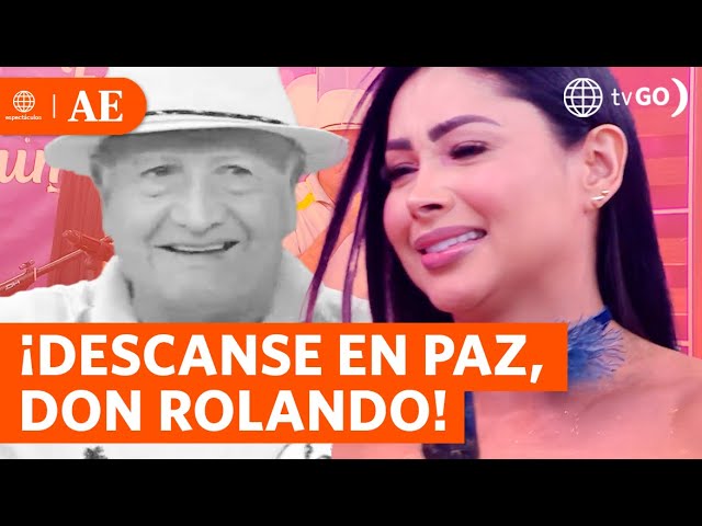 Don Rolando Franco, Pamela Franco's father, passed away | América Espectáculos (TODAY)